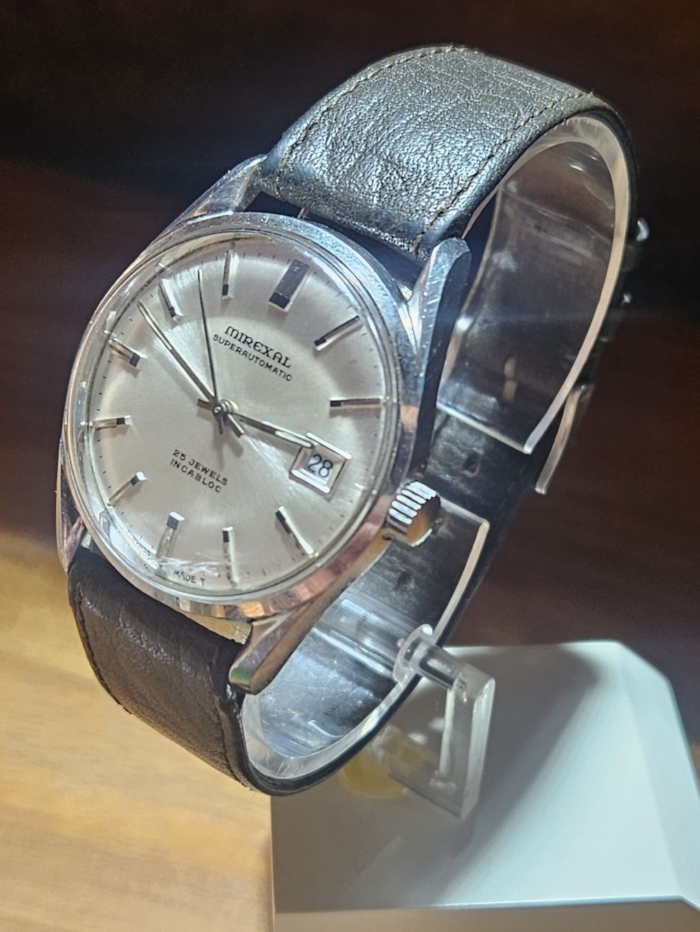 Mirexal Orologi: Mirexal Superautomatic Automatic Herrenuhr 35mm – Usato da Flamatt venduto da pie_f9zm