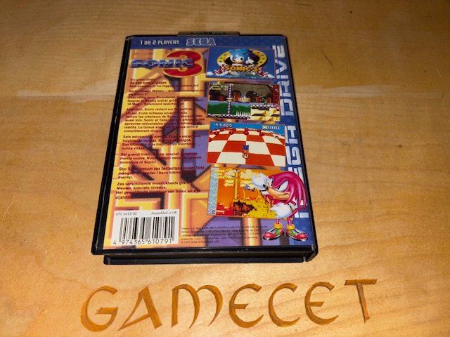 Sega Giochi: Sonic 3 The Hedgehog Sega Mega Drive III – Usato da Steinach venduto da Gamecet 2