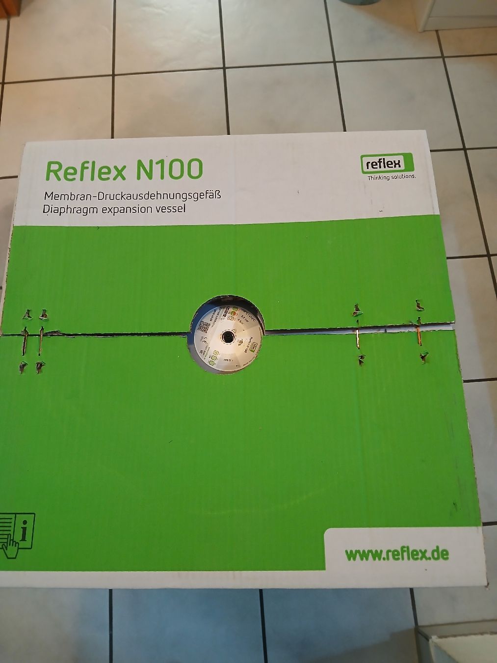 Radiatori: expansionsgefäss Reflex N 100 – Nuovo e nell'imballaggio originale da Untervaz venduto da Chistell01 3