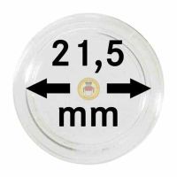 215P) Münzenkapseln Ø 21.5 mm 10 Stk