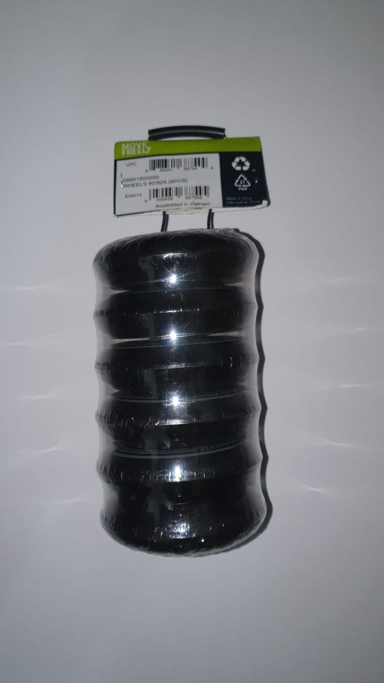 Pattini in linea & Pattini a rotelle: Rollerblade Rollen 6er-Pack 80mm-82A – Nuovo e nell'imballaggio originale da Genève venduto da Pandi_Panda