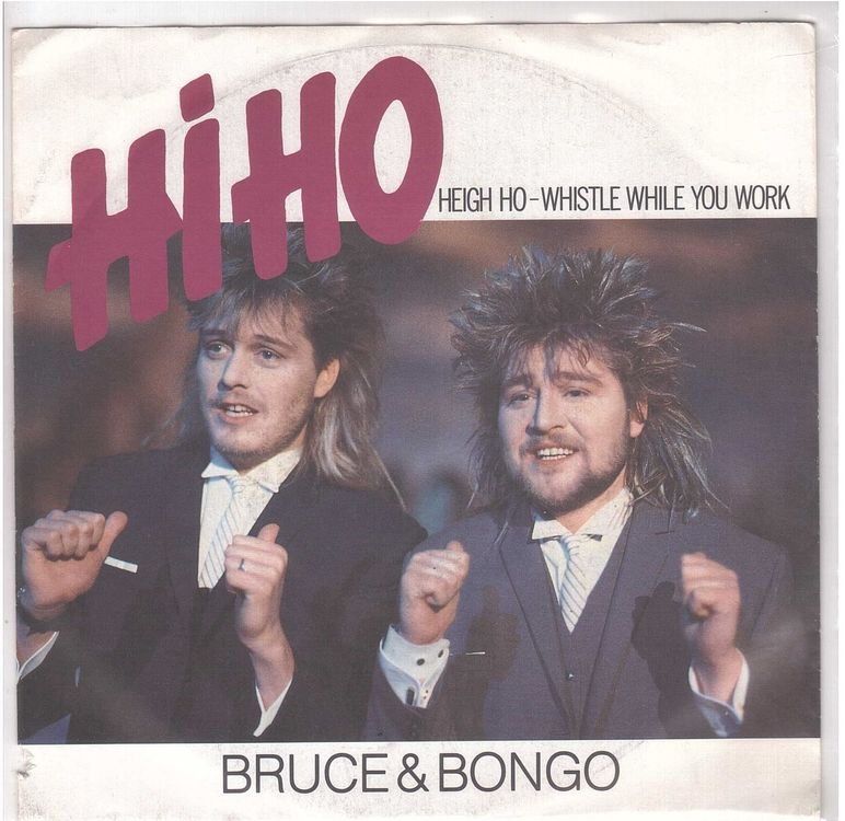 Dischi in vinile: Single7  Bruce&Bongo  -- HIHO – Usato da Rheinau venduto da asteng