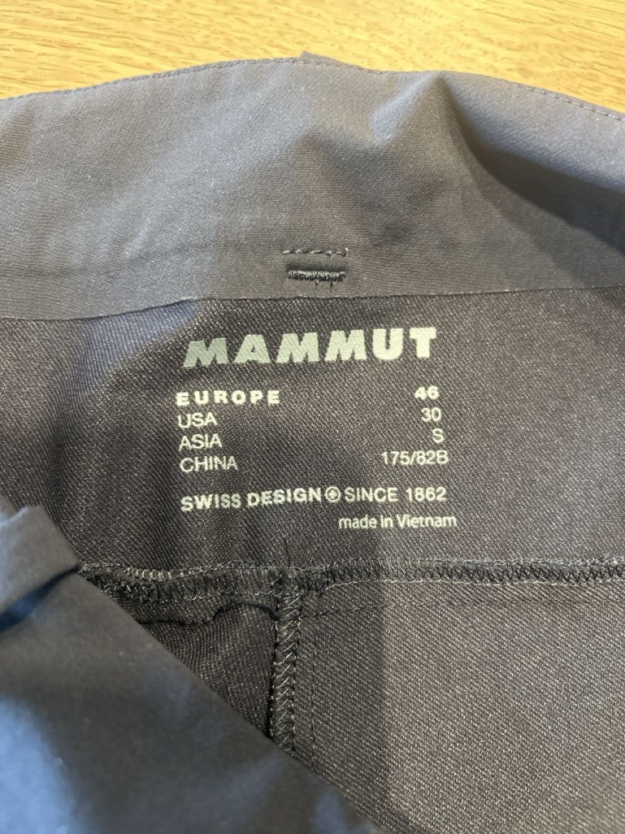 Mammut Pantaloni: Mammut Outdoorhose Herren – Usato da Hallwil venduto da Babagysi 1