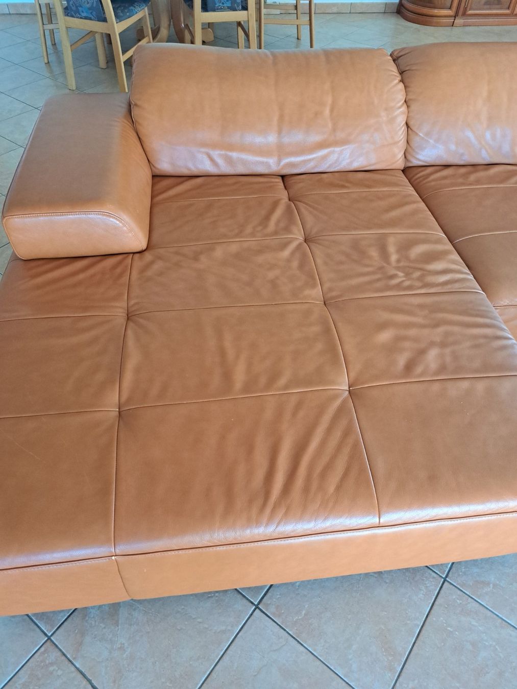 Divani: Canapé de salon en vrais cuir... – Usato da Bassecourt venduto da Lupomiki1 4