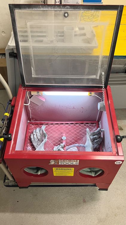 Schleifbox, Staubbox, Schutzbox, Strahlbox Für Flexible Welle, Proxxon