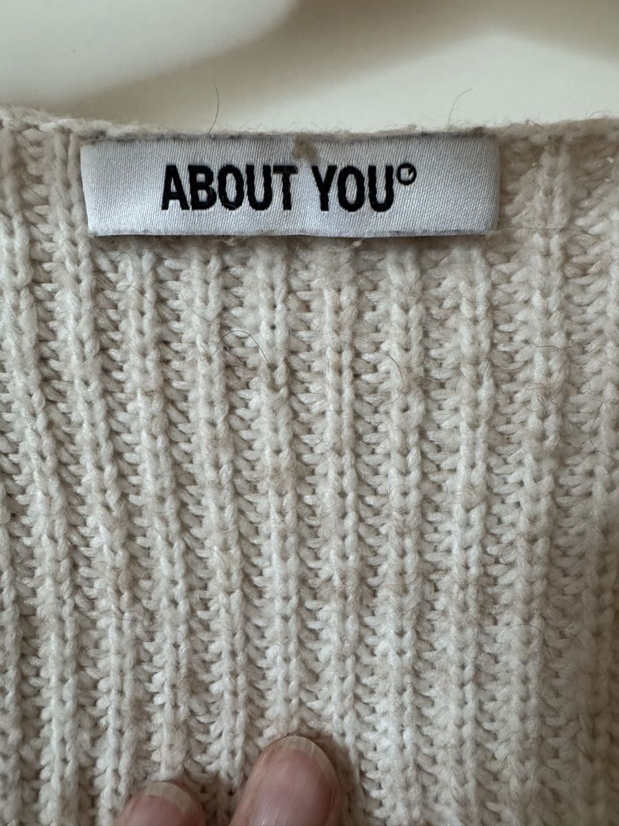 Maglioni & Felpe: About You Strickpullover, Beige, Gr. 38, Top Zustand! – Usato da Rümlang venduto da selina_koenig 1