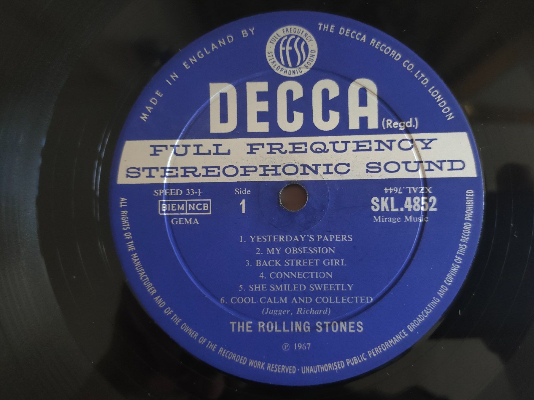 Schallplatten: Rolling Stones Between the buttons UK Original Decca 1967 – Gebraucht aus Abtwil SG von Crimson1952 4