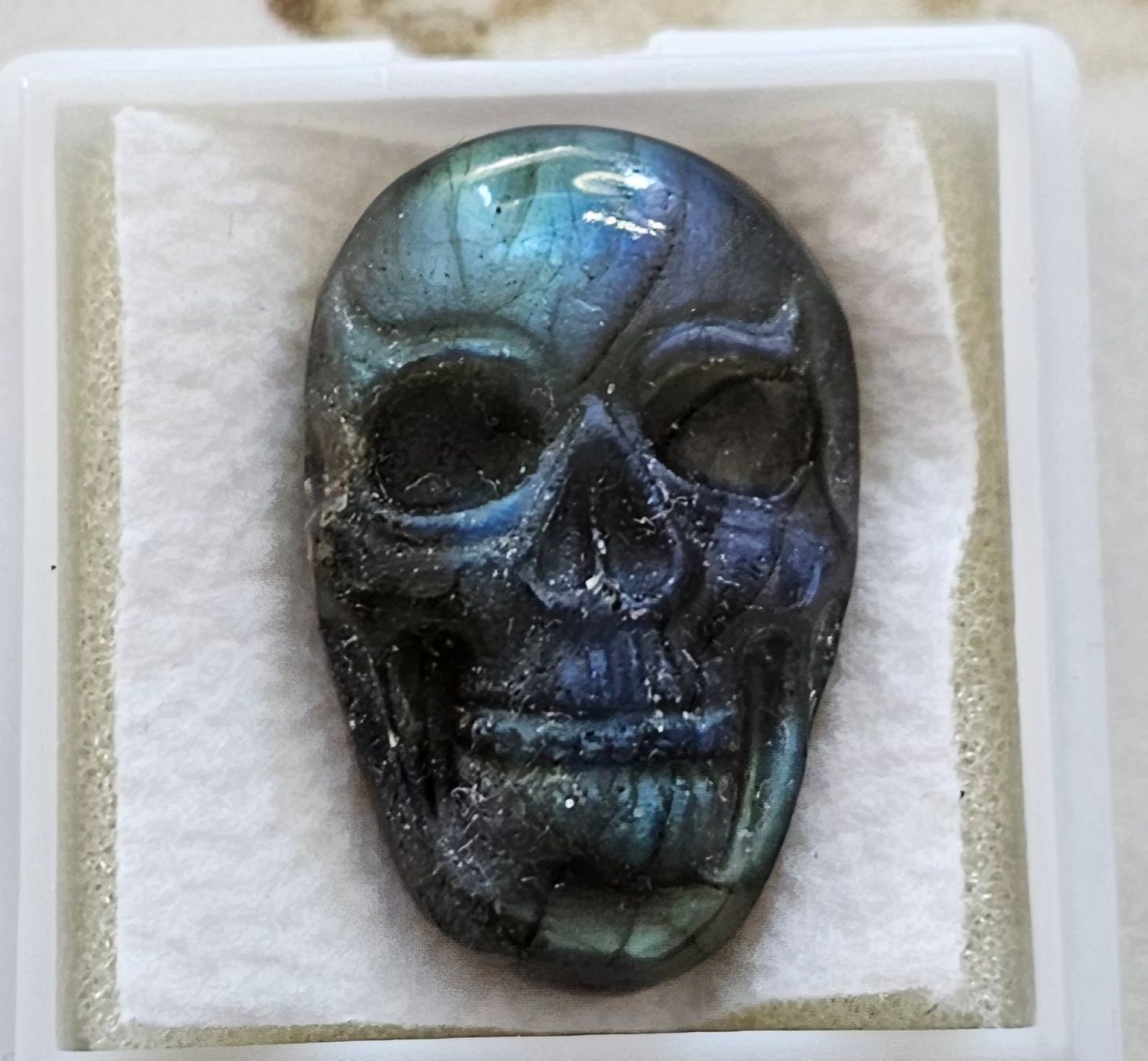 Pietre preziose: Labradorit-Schädel; 19.38 ct. – Nuovo (secondo la descrizione) da Horgen venduto da Agopton