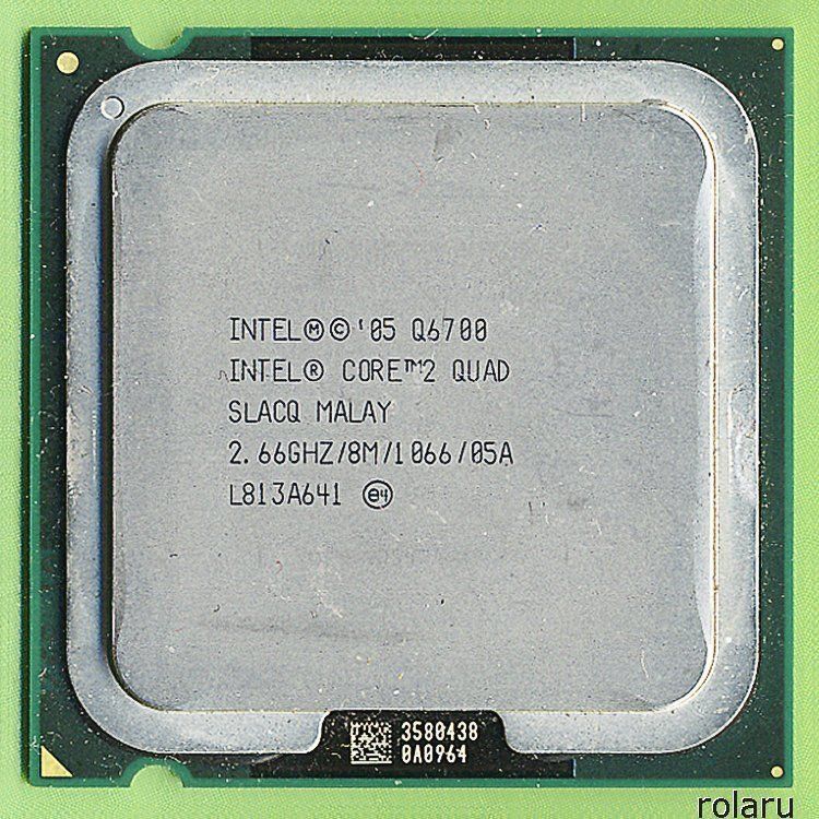 Intel Componenti elettronici: Intel Core 2 Quad Q6700, 2.66GHz/8M/1066 – Usato da Baden venduto da Rolaru