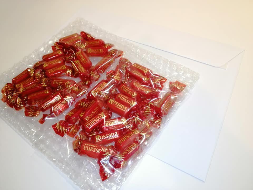 Rossana original ital.Bonbons 200gr. Mandel Haselnuss Milch | Acheter ...