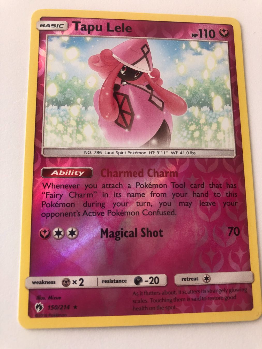 Pokémon Sammelbilder & Trading cards: Pokemon Tapu Lele Englisch – Gebraucht aus Bassersdorf von sammelfloh