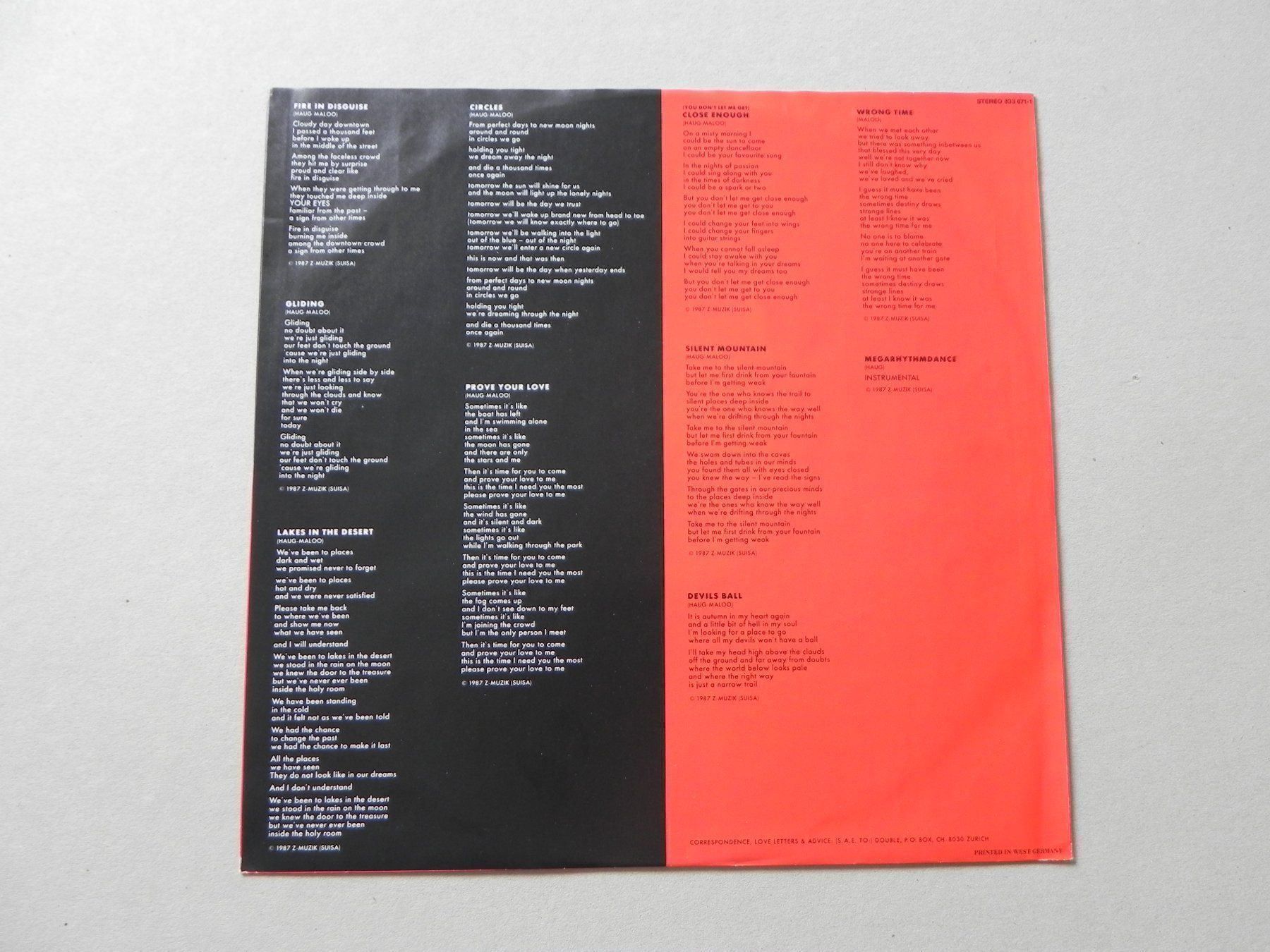 Dischi in vinile: LP Schweiz CH Double 1987 Dou3le – Usato da Siebnen venduto da krimsie 3
