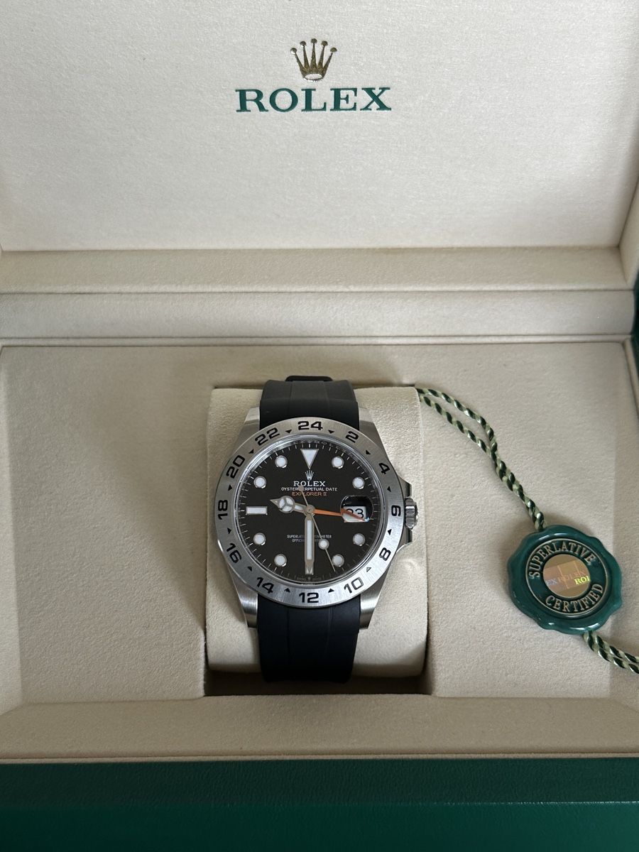 Rolex Orologi: Rolex Explorer II (226570) – Nuovo e nell'imballaggio originale da St. Gallen venduto da Alpenfuerst 1