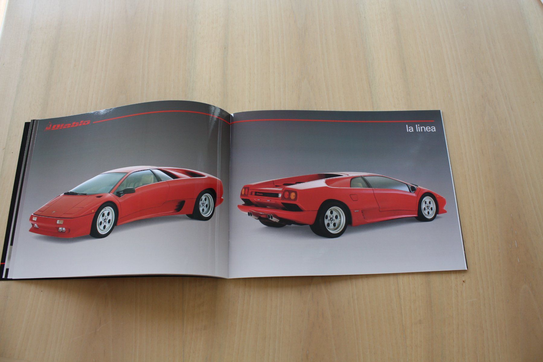 Lamborghini Documenti: Lamborghini Diablo Prestige Hochglanz Prospekt 1990 – Usato da Wikon venduto da erwin400 4
