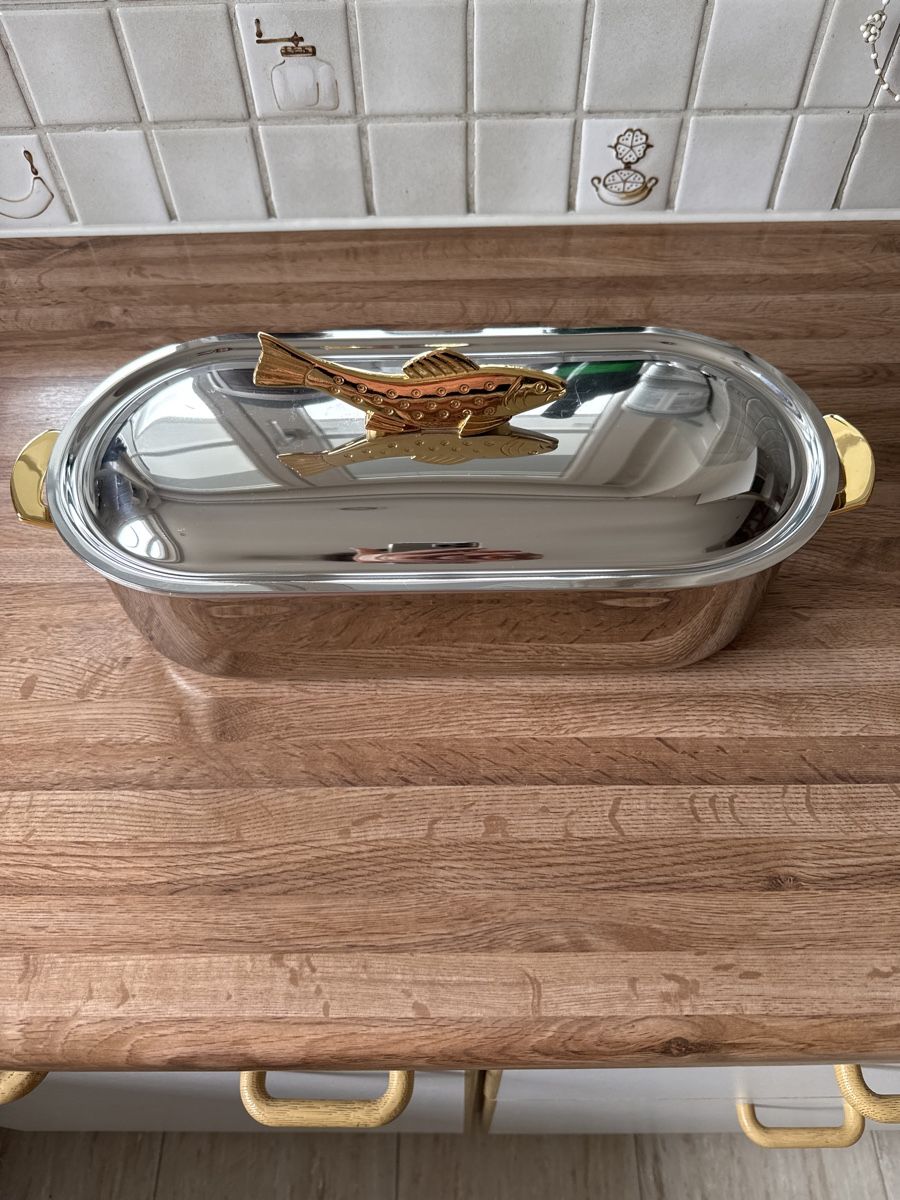 Padelle: Spring Fisch- Spargelpfanne – Usato da Müllheim Dorf venduto da web_6zk9