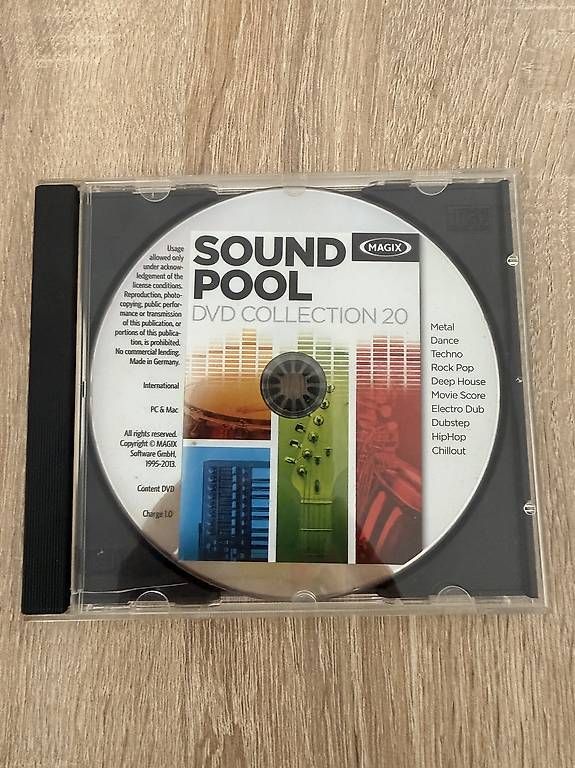 Software: Magix - Soundpool DVD Collection 20 – Usato da Zofingen venduto da Kolega01