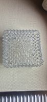 Deckenlampe Glas quadratisch gemustert guter Zustand