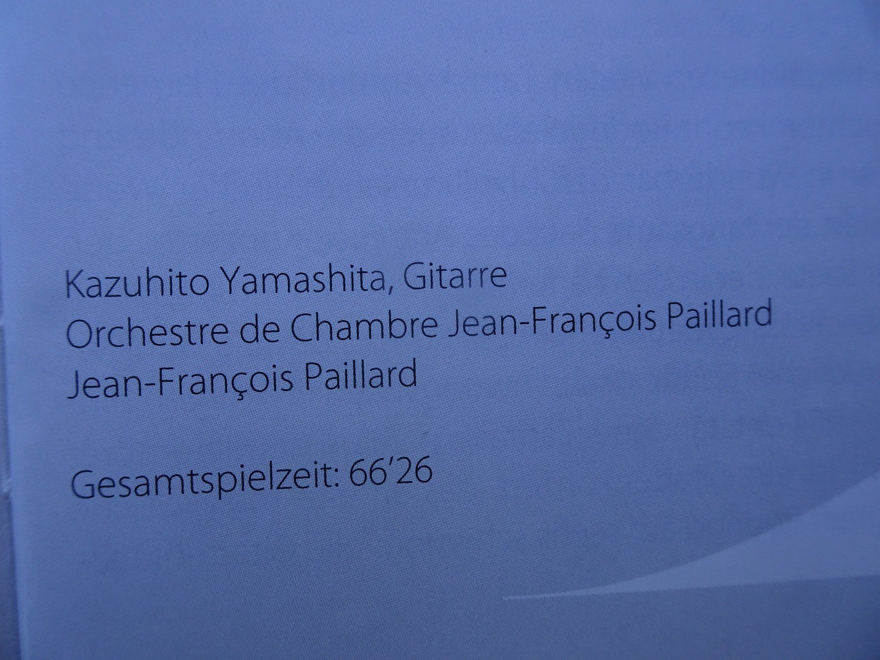 CD: CD: Rodrigo Gitarrenkonzert ARANJUEZ – Usato da männedorf venduto da purzelchen 2