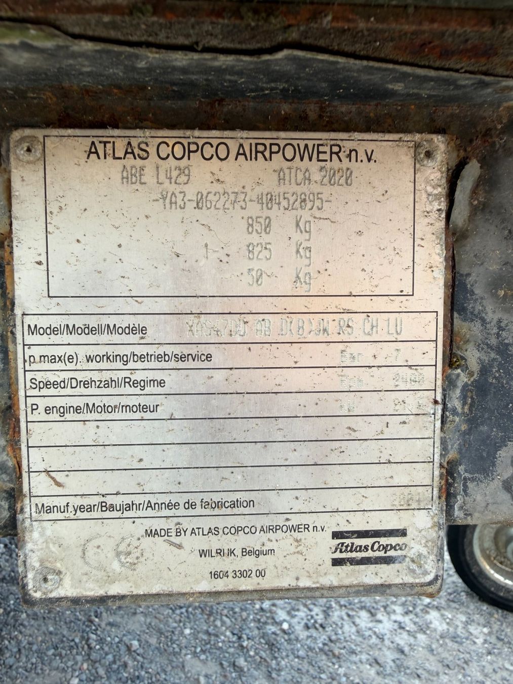 Atlas Copco Compressori: Atlas Copco XAS 47 Kompressor – Usato da Jona venduto da tsbm2 4