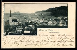 Teufen /Appenzellerland, Ortsansicht mit