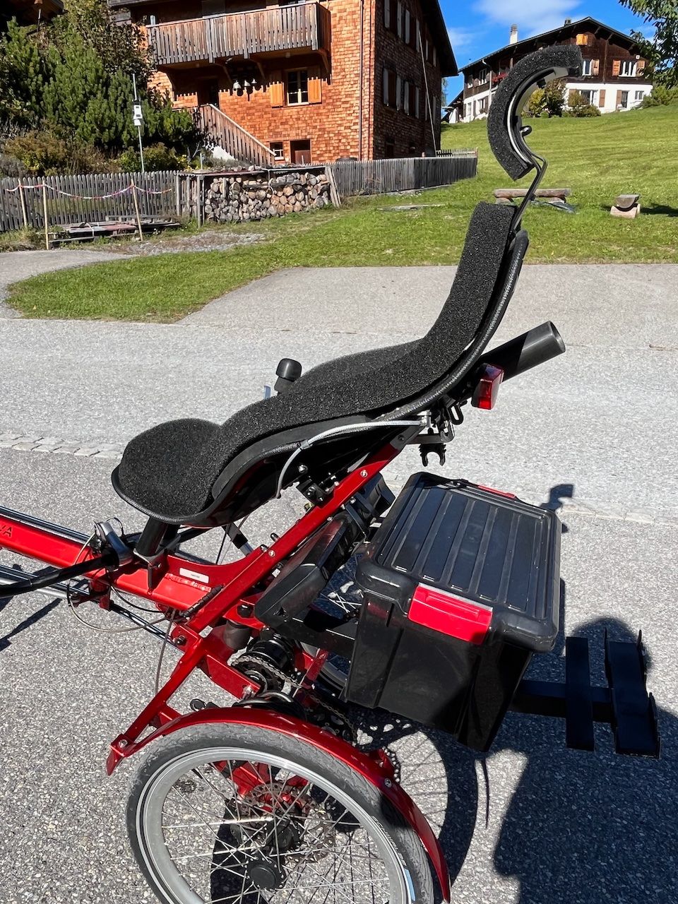 Vélos: Liegevelo mit elektrischem Antrieb – D'occasion à Versam par vanbiesenostertag 7