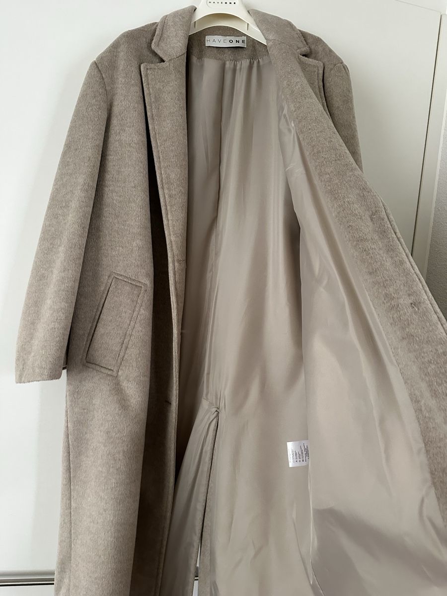 Cappotti: HAVEONE Wollmantel, Beige, Gr. S - Oversize – Nuovo (secondo la descrizione) da Grenchen venduto da ylo_8mlq 3
