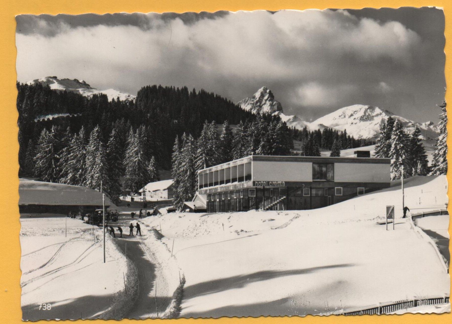 Ansichtskarten: FLUMSERBERG Hotel Cresta – Gebraucht aus Jona von philajona