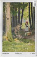 Märchen Brüder Grimm - Rotkäppchen - O. Kubel