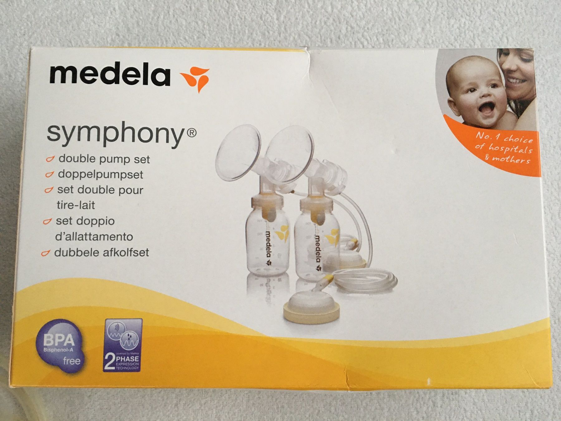Medela Accessori per l’allattamento: Medela Symphony Doppelpumpset – Usato da Grenchen venduto da Tirana 4
