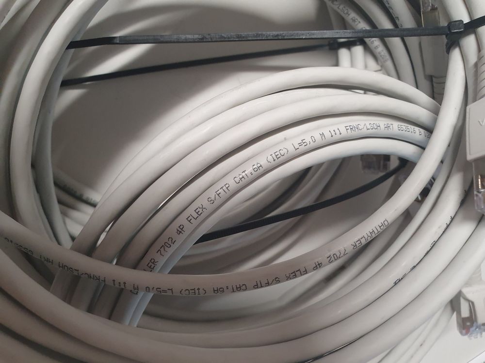 Patchkabel cat 6 cat6 Dätwyler 7702 Netzwerkkabel RJ45 5m 2