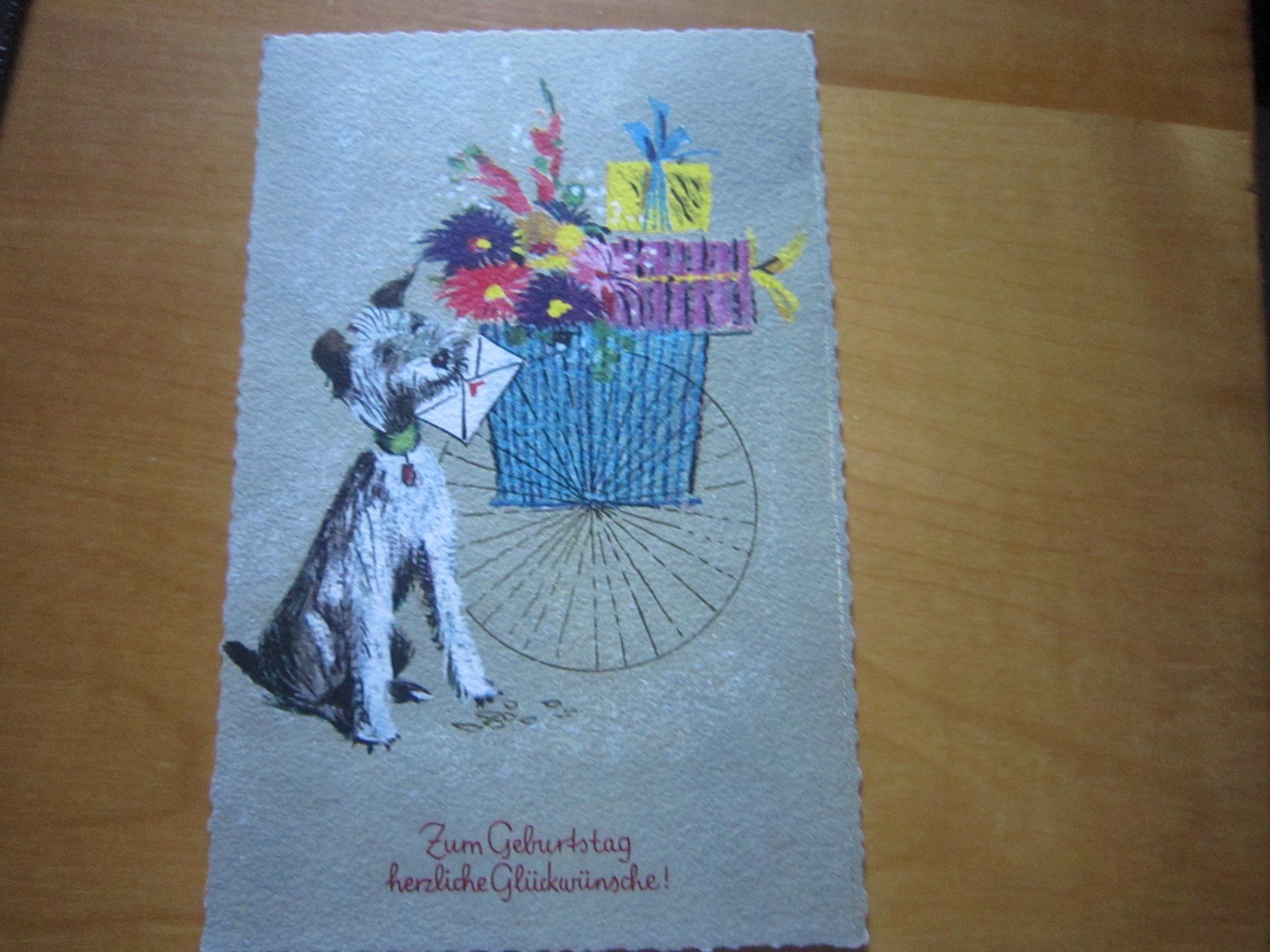 Cartoline postali: No2 Postkarte Wünsche – Usato da Gordola venduto da Polentaefung