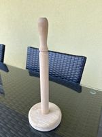 Neuwertiger Küchenrollenhalter aus Holz