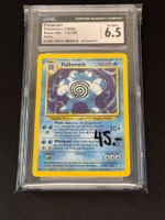 Pokemon Poliwrath Holo Base / CGC 6.5