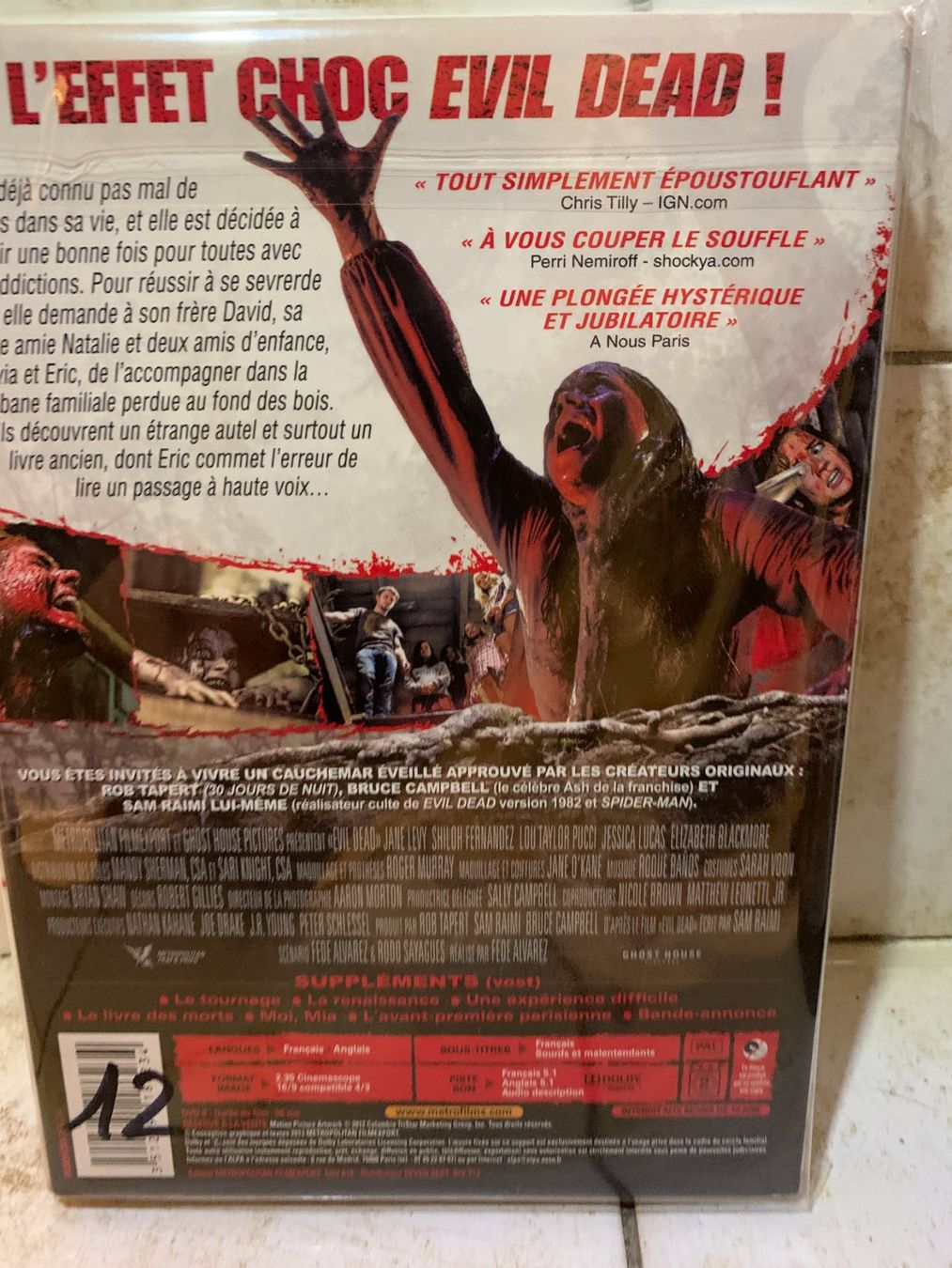 Tutti i DVDs: Evil Dead (2013, DVD, Fede Alvarez) – Usato da Vevey venduto da zecollector 1