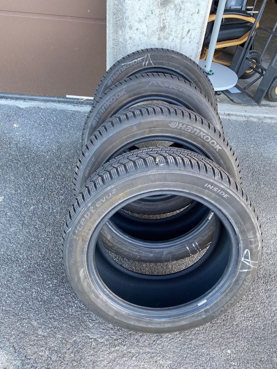 4 x Hankook Winterreifen 225/50/R17 - nur kurz im Gebrauch | Kaufen auf ...