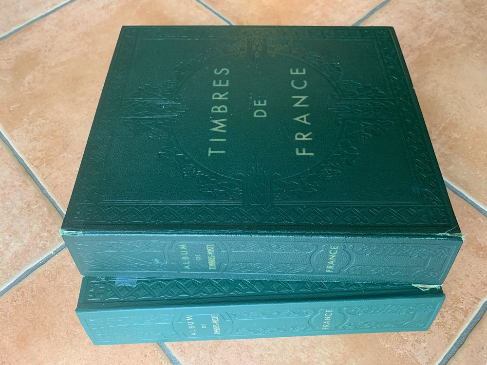 Collection française 1853 à 1988 dans 2 albums préimprimés (Gebraucht ...