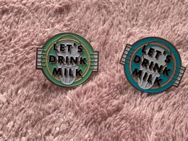 Pin’s let’s drink milk