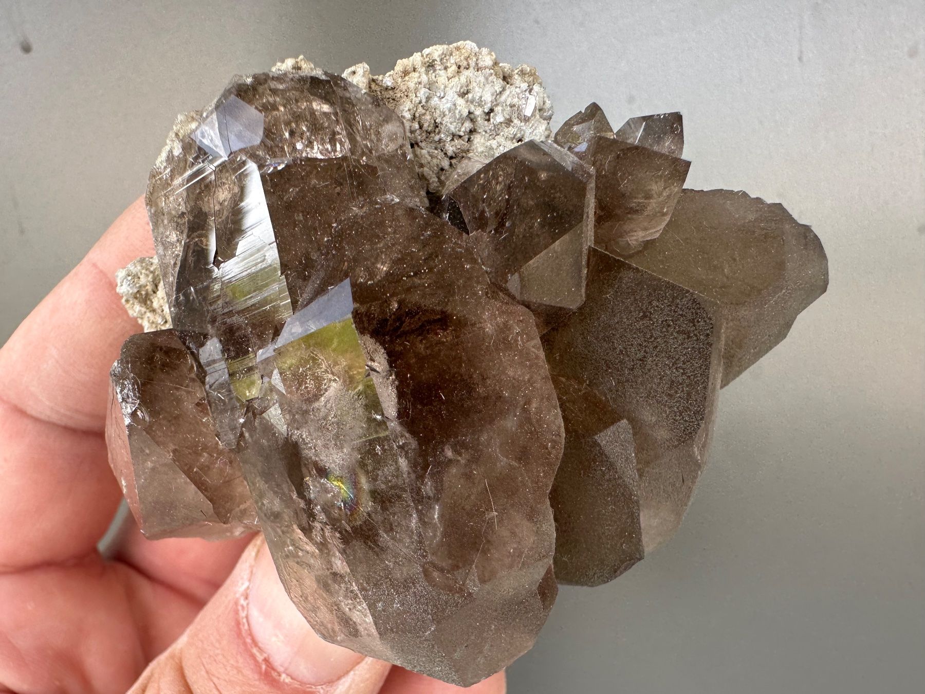Mineralien & Heilsteine: Rauchquarz Val Cavardiras – Gebraucht aus Oberuzwil von Crystall0