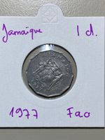 Jamaïque - 1 cent - 1977 FAO 