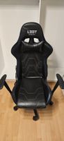 Gamingstuhl LEET GAMING schwarz