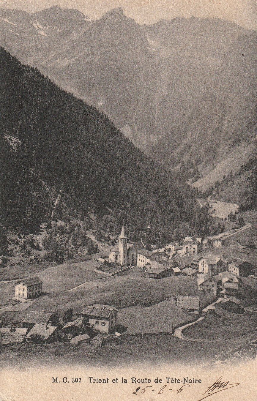 Cartoline postali: AK Trient - gel. 26.8.1906 – Usato da Fribourg venduto da schnalla92