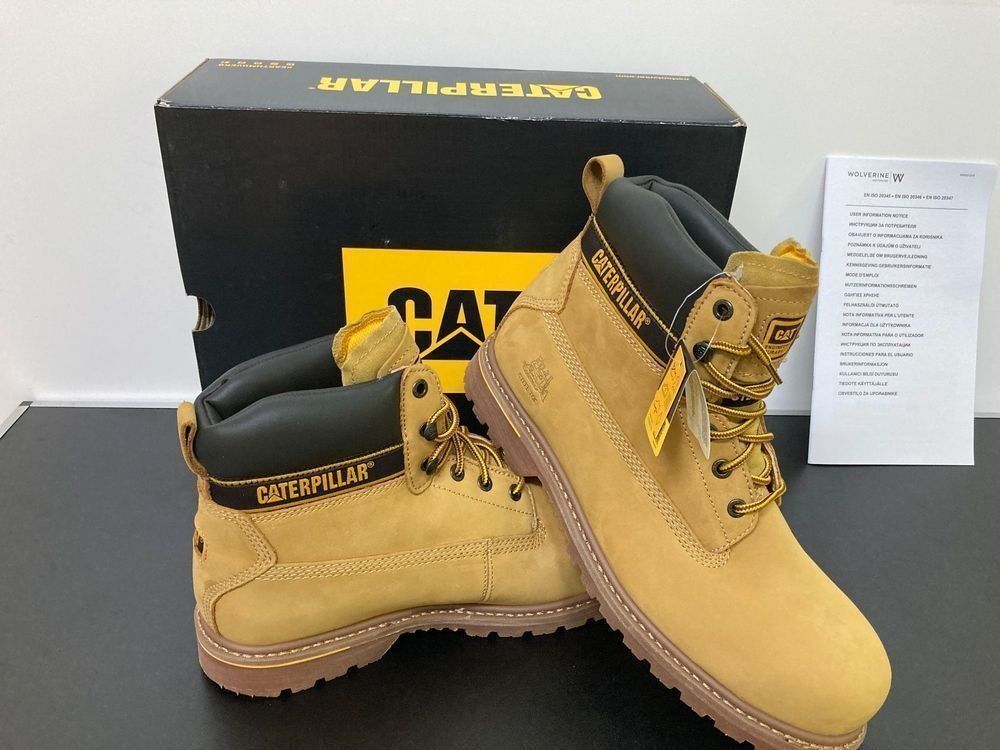 Caterpillar Scarpe da uomo: Caterpillar Sicherheitsstiefel Holton S3 – Nuovo e nell'imballaggio originale da Zäziwil venduto da Lesny3