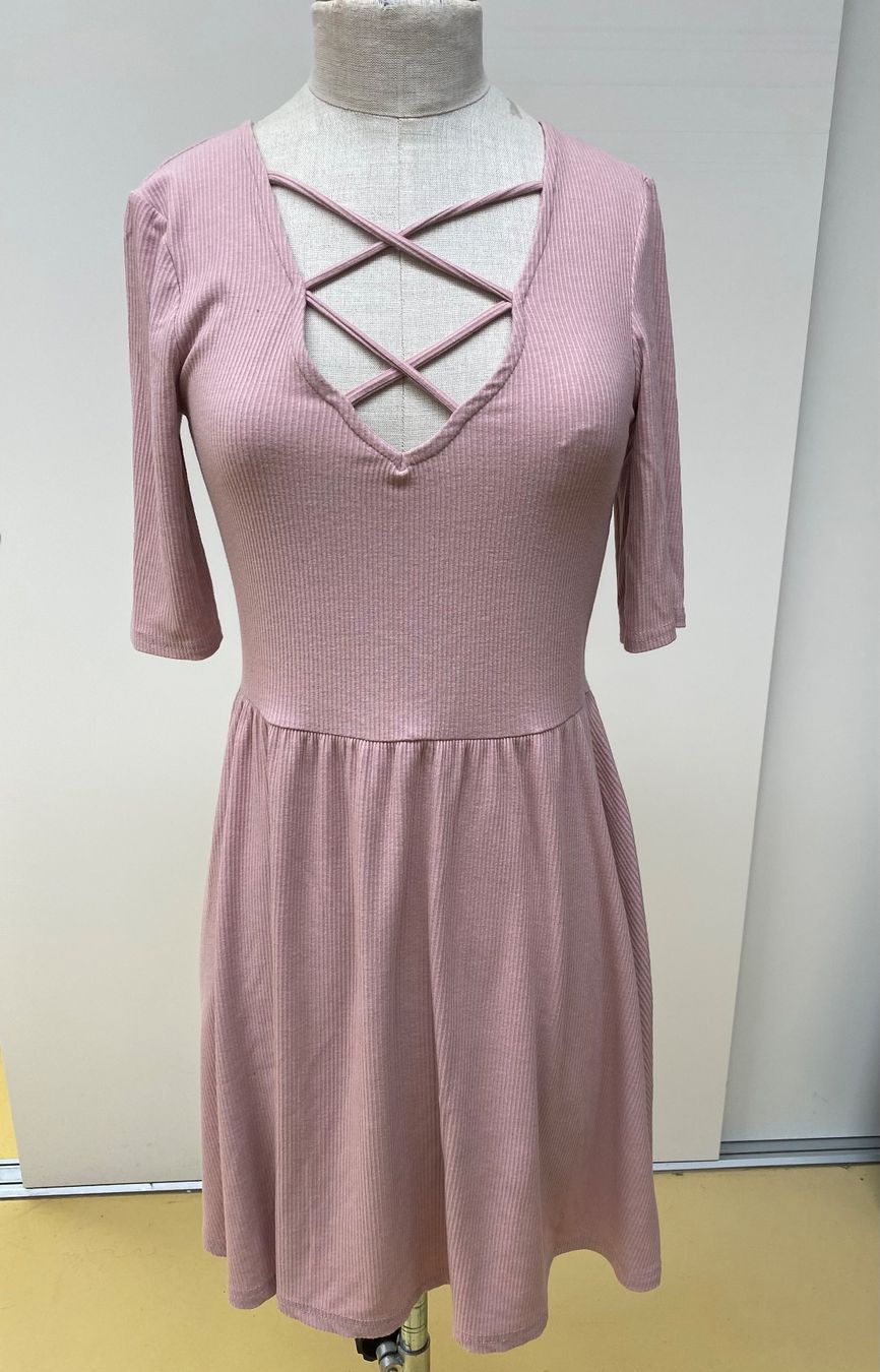 Topshop Vestiti: Rosa Jerseykleid, Grösse 38 – Usato da Kilchberg ZH venduto da lin_9p9m