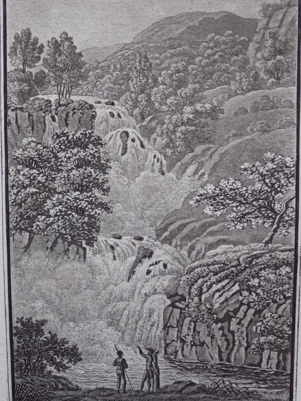 Stiche: Der Reichenbachfall Aquatinta – Gebraucht aus Risch von Rischli15 1