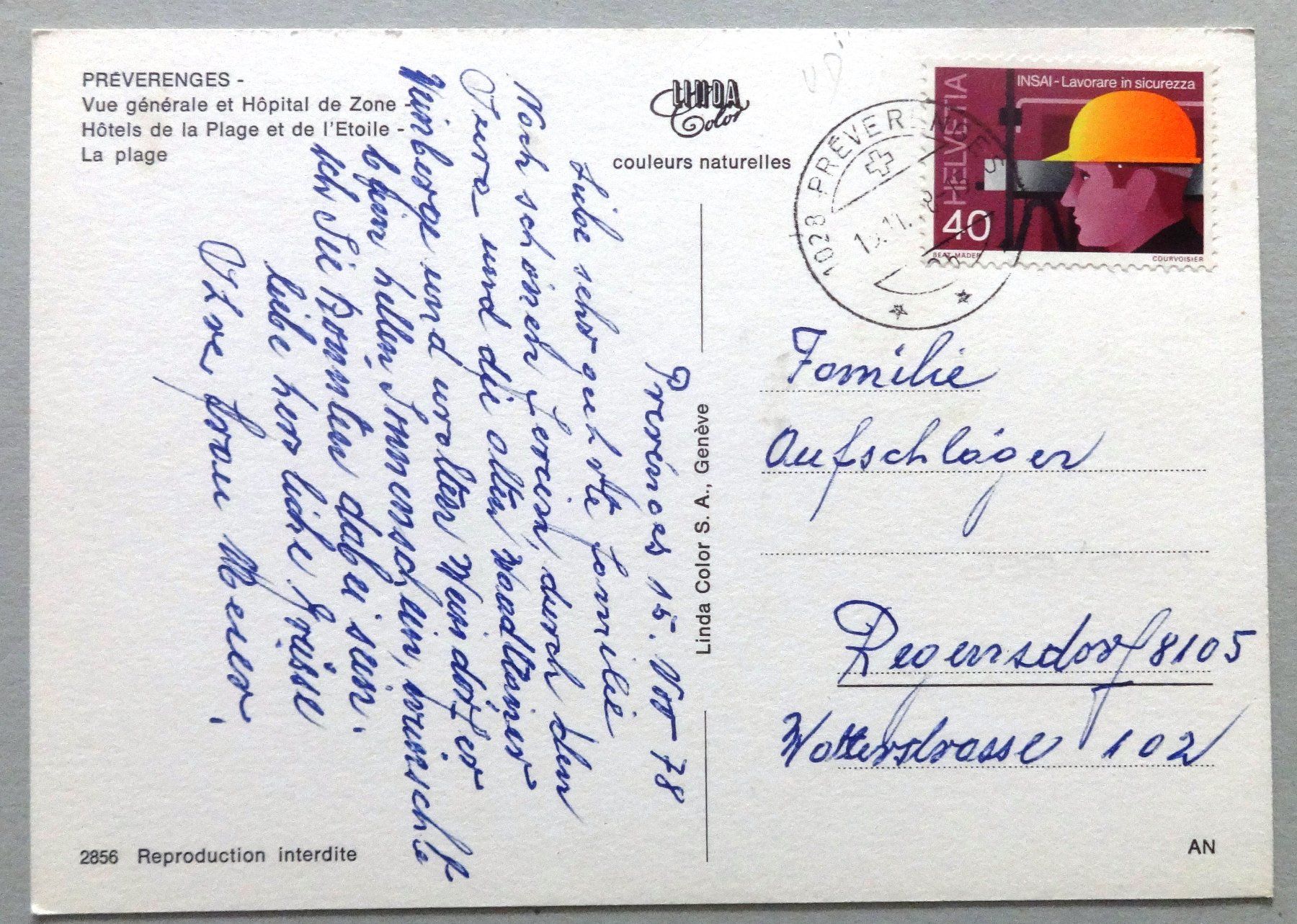 Cartes postales: Préverenges – D'occasion à Fétigny par Billy2miny 1