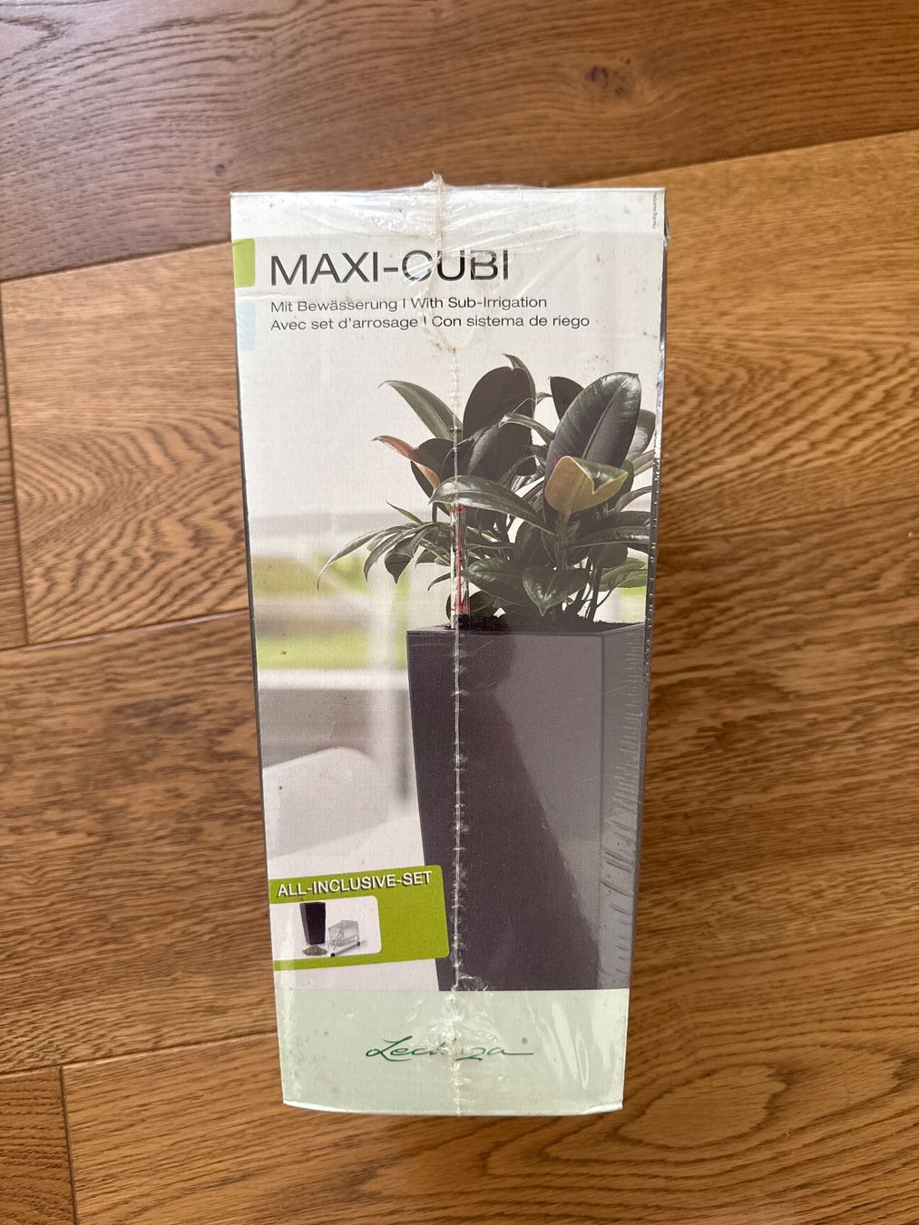 Lechuza Pots de fleurs: Lechuza Maxi-Cubi All-Inclusive-Set Anthrazit Neu – Neuf avec emballage d'origine à Muhen par freemann33