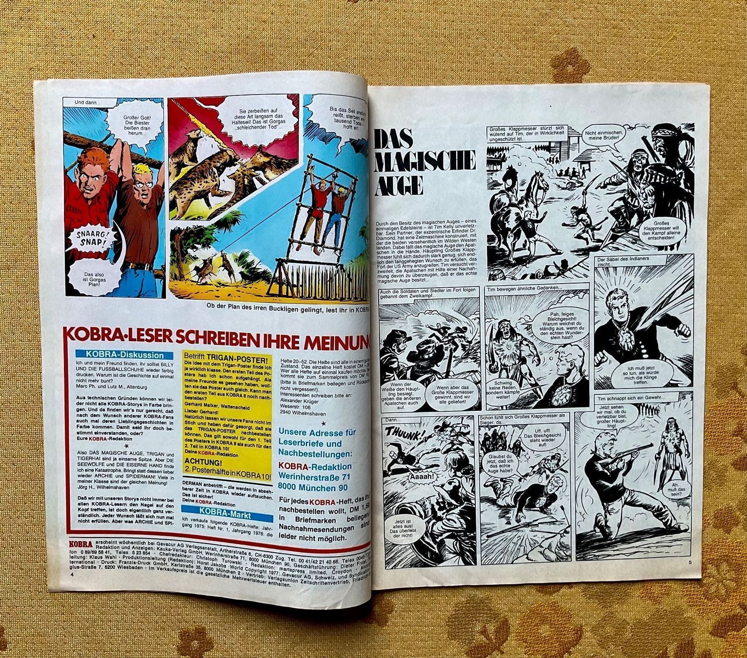 Comics: Kobra Heft Nr 9 von 1977 – Gebraucht aus Endingen von nathan05 2
