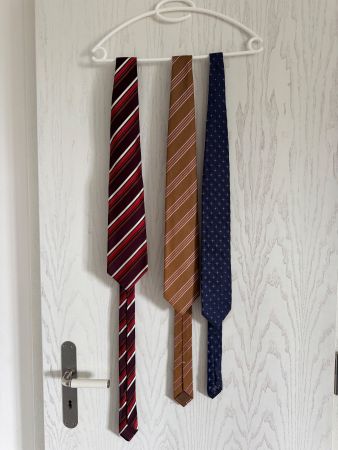3 Krawatten Set: Kiton, Borrelli, Bernies