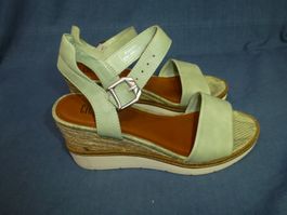 SANDALEN CITYLINE NEUWERTIG 1 X GETRAGEN GR 36 KUNSTLEDER