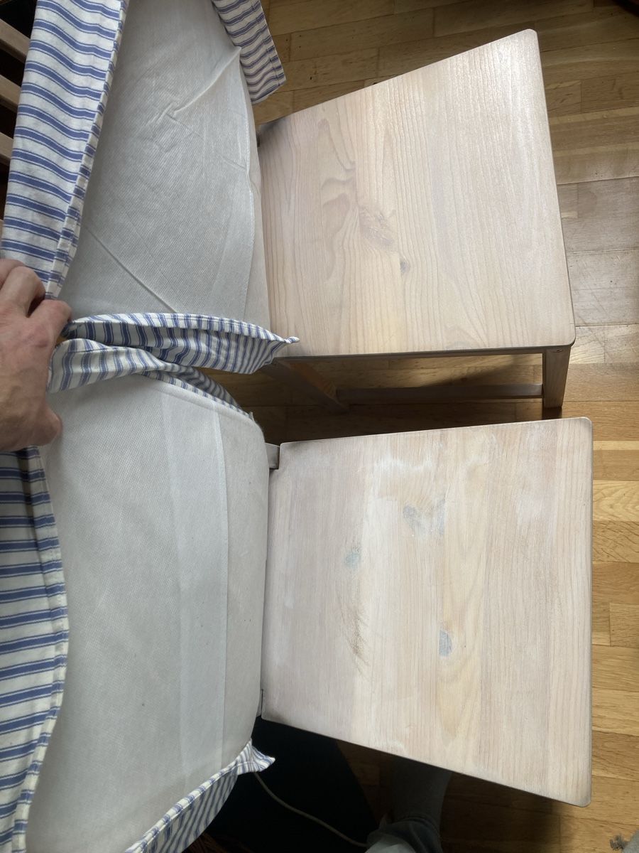Sedie: Zwei schöne Holzstühle – Usato da Stäfa venduto da matrat 1